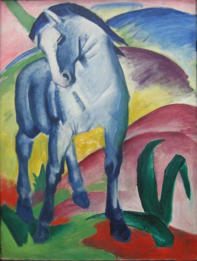 Blue Horse I by Franz Marc